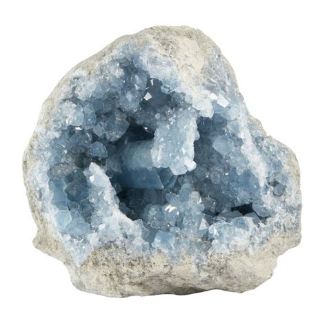 Raw Celestite Crystal Cluster - 37 | New Moon Beginnings