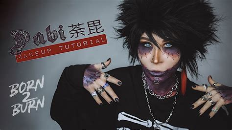 How To Do Dabi Makeup (My Hero Academia) / Cosplay Tutorial by ...