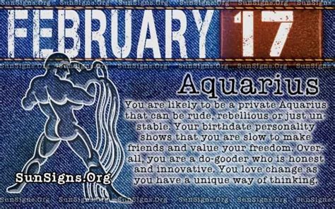 February 17 Zodiac Horoscope Birthday Personality - SunSigns.Org