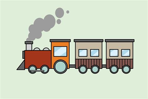 Steam Engine Train Drawing at GetDrawings | Free download