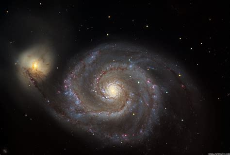 M51, the Whirlpool Galaxy | High Definition Wallpapers, High Definition ...