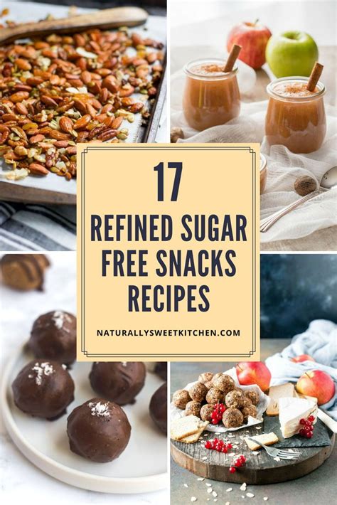 17 Refined Sugar Free Snacks Recipes | Sugar free snacks, Free snacks ...