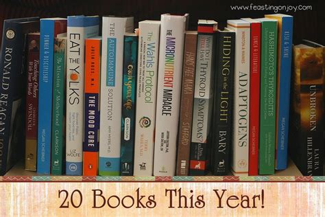 20 Books This year! - Feasting On Joy