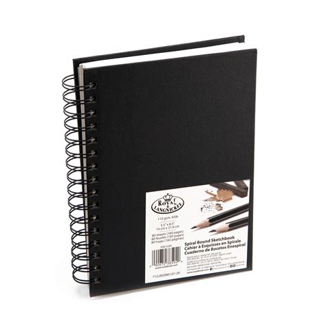 Royal and Lang nickel 5.5 x 8.5 Inch Spiral Bound Sketchbook - Walmart ...