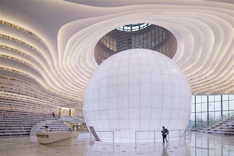 MVRDV completes library shaped like a giant eye in Chinese city Tianjin ...