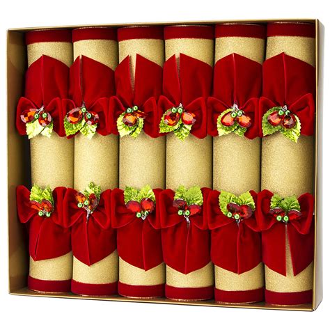 International Crackers - Luxury Gold Christmas Crackers