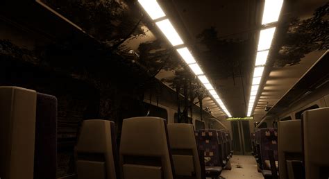 ArtStation - Northern Rail - Train Interior