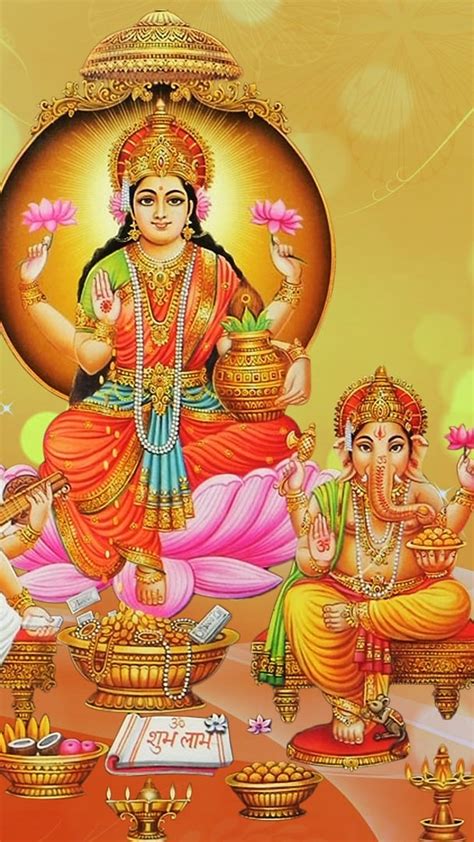 Laxmi Ganesh, Laxmi Mata HD phone wallpaper | Pxfuel