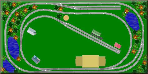 Train Ho Scale Track Plans