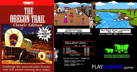 Oregon Trail game | Play online in a web browser, for free!