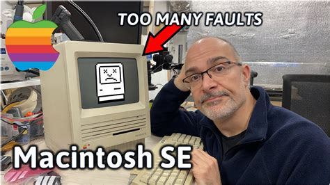 Apple Macintosh SE Repair - Too many faults to win! - YouTube