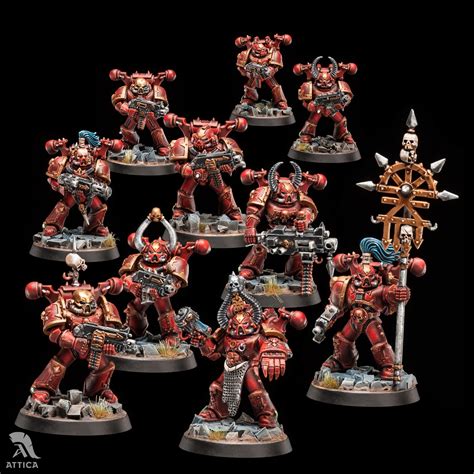 Chaos Space Marines Old - Attica Miniatures Shop - Attica Miniatures