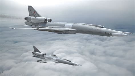 ArtStation - Tupolev Tu-22KDP Blinder Formation