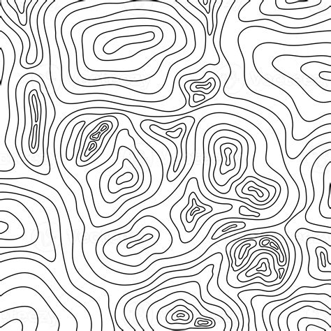 illustration of topographic map 13528885 PNG