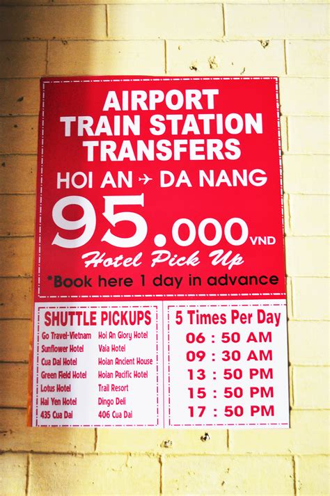 Hoi An Airport Transfer – – saltylogue