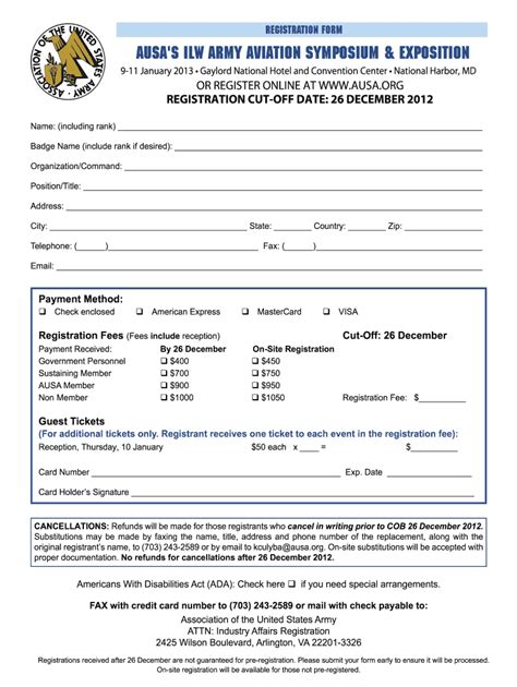 Army Application Form 2023 - Printable Forms Free Online