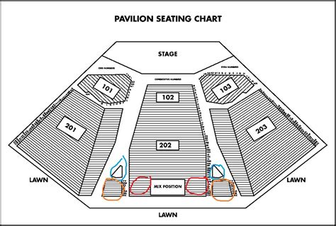 Alpine Valley Detailed Seating Chart - sportcarima