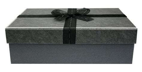 Dark Grey Box With Dark Grey Lid Black Fabric Decorative - Etsy