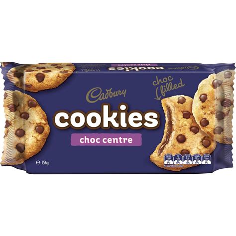 Cadbury Cookie Crunchy Choc Filled 156g | Woolworths