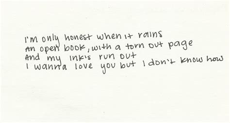 a piece of paper with writing on it that says i'm only honest when r ...