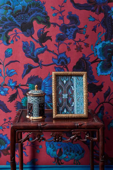 House of Hackney Majorelle Wallpaper | Anthropologie in 2020 | Home ...