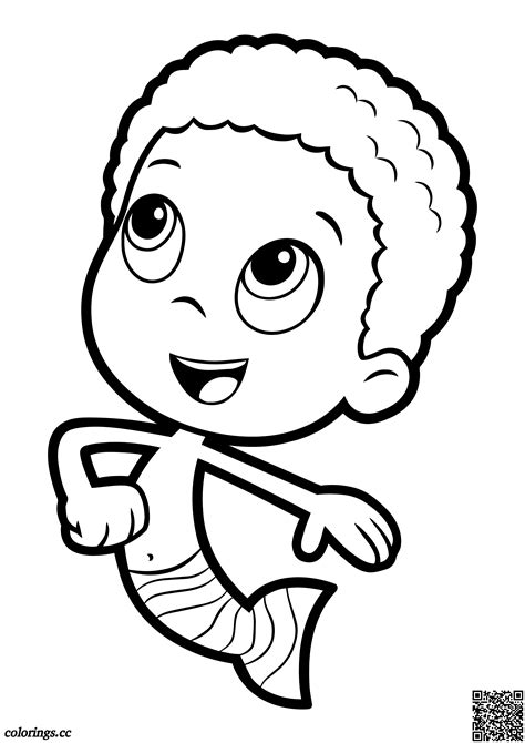 Bubble Guppies Coloring Pages Zooli Coloring Pages