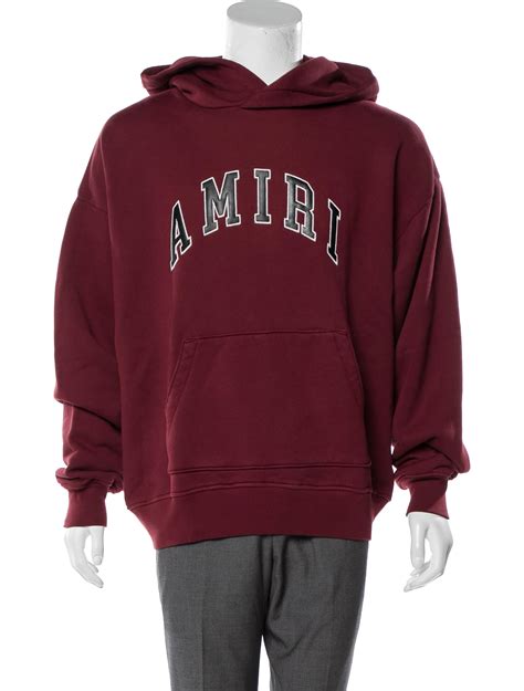 Amiri Logo College Hoodie w/ Tags - Clothing - AMIRI24799 | The RealReal