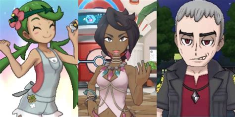 All Of Alola's Trial Captains And Kahunas In Pokemon, Ranked By Difficulty