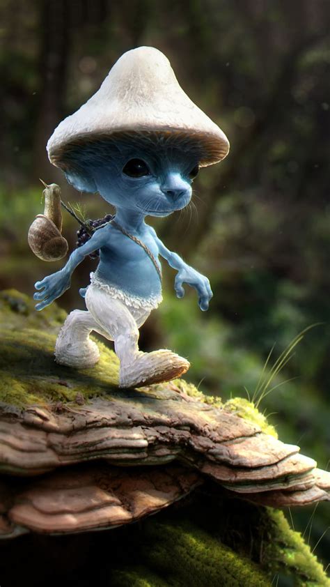 Smurf Cat Wallpaper - TubeWP