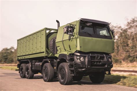 Modern Military Transport Truck