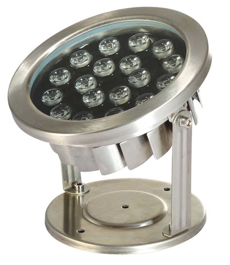 EasyPro Stainless Steel Underwater LED Fountain Lights 18 Watt Free ...