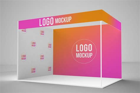 Exhibition Booth Mockup | Trade show booth design, Exhibition booth ...