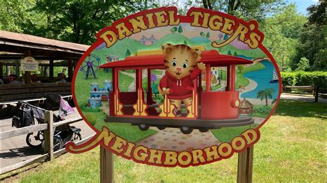 Daniel Tiger's Neighborhood Trolley Ride At Idlewild Park The Whole ...