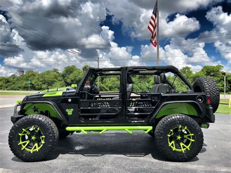 2018 Jeep Wrangler Rubicon Custom Lifted 37″ Nittos Leather DV8 OCD for ...