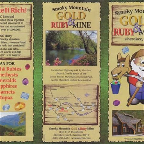 Smoky Mountain Gold & Ruby Mine - Amusement Parks - Highway 441 N ...