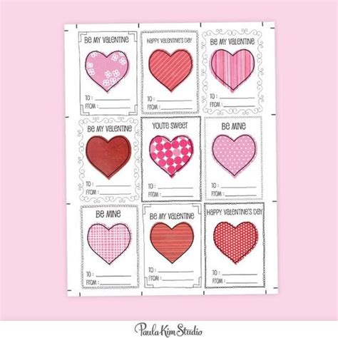 Items similar to 80% OFF SALE Printable Valentine's Day Cards Digital ...