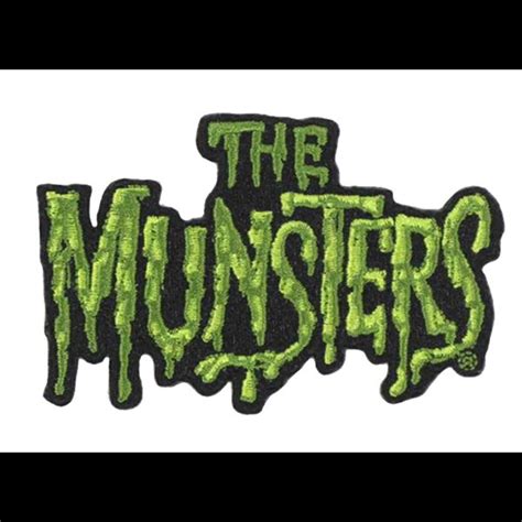 Rock Rebel: Munsters Logo Patch - The Munsters