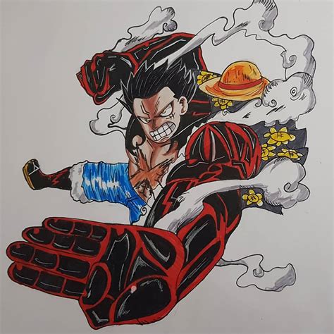 Luffy Gear 4 Drawing