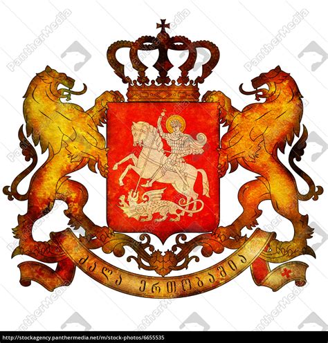 georgia coat of arms - Stock Photo - #6655535 - PantherMedia Stock Agency