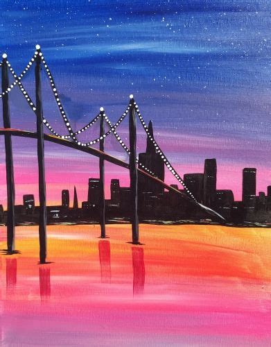 Acrylic Paintings Cityscapes