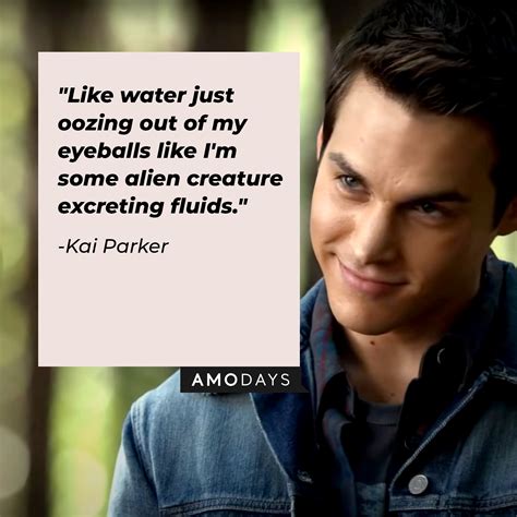 37 Kai Parker Quotes — A Crowd Favorite from 'The Vampire Diaries'