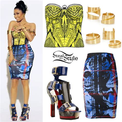 Nicki Minaj: 'Anaconda' Music Video Outfits | Steal Her Style