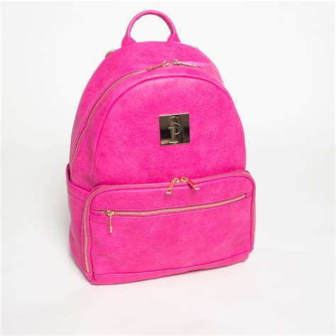 Ladies Pink Leather Backpack (Only 150 Made) - Sole Premise