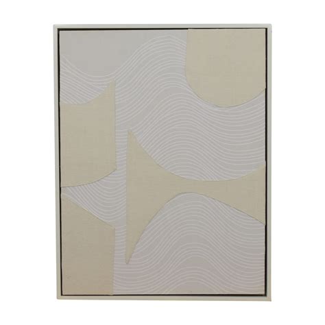 West Elm Pieced Framed Dimensional Wall Art | 65% Off | Kaiyo