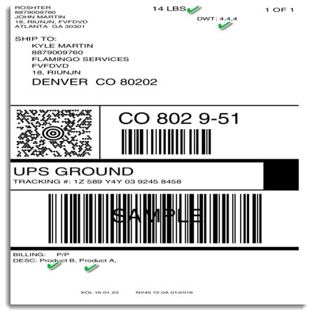 UPS Box Packing - Calculation of shipping rates based on weights and ...