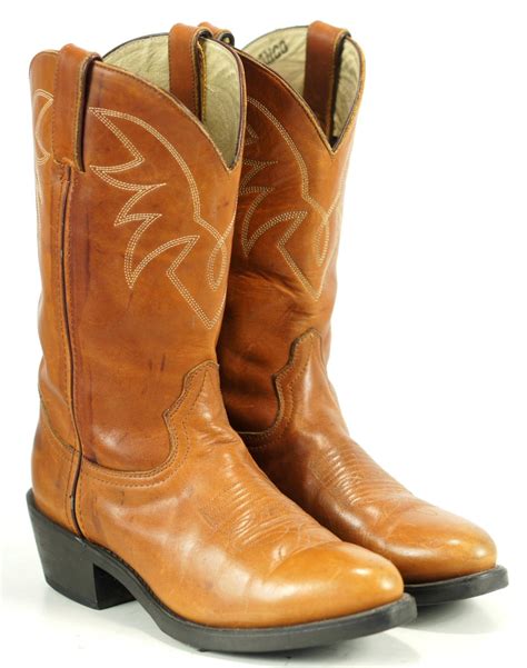 Durango Men's Brown Oiled Peanut Leather Cowboy West Boots TR762 ...