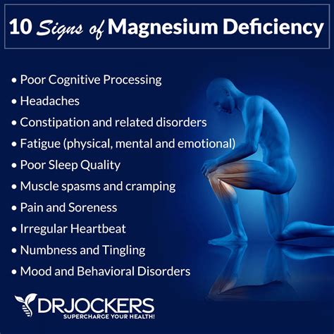 10 Signs Of Magnesium Deficiency - DrJockers.com