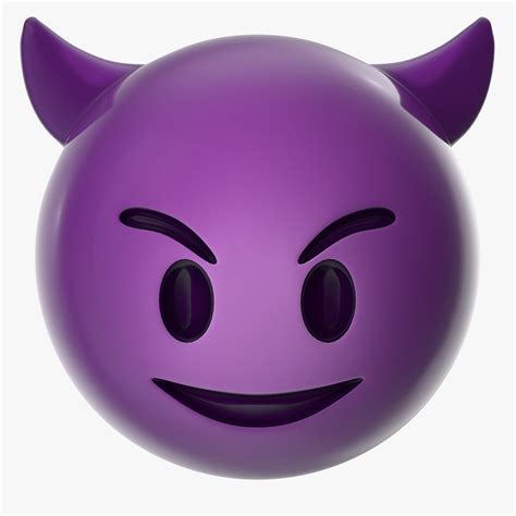 Emoji Devil 3D Model $16 - .3ds .blend .c4d .fbx .obj - Free3D