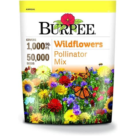 Burpee Wildflower Seed Mix for Pollinators - Walmart.com - Walmart.com