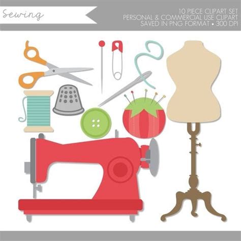 Sewing Clipart,Sewing Clip Art,Sewing Machine Clipart,Quilting Clipart ...